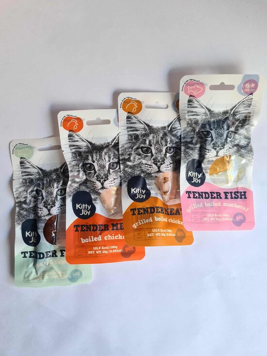 Kitty Joy Tender Meat & Fish komplekts