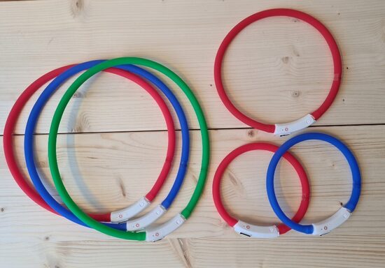 Silikona LED kaklasiksna