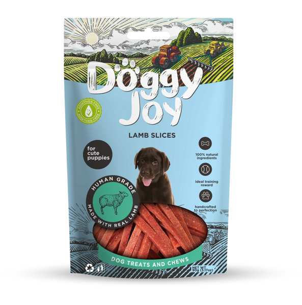 Lamb slices (for puppies) 90g (10/80)